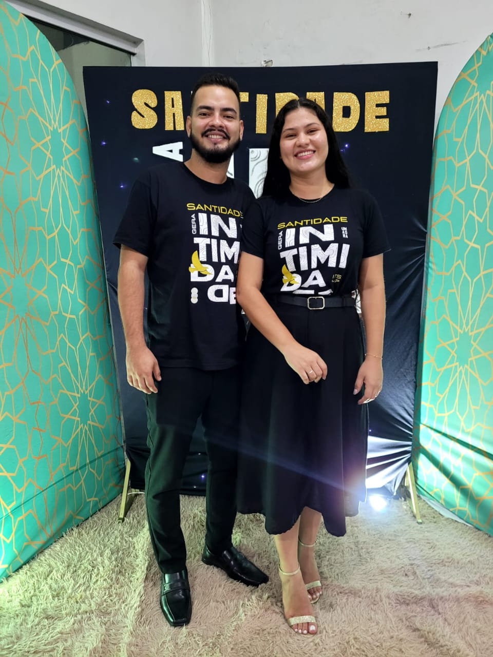 Momento na igreja